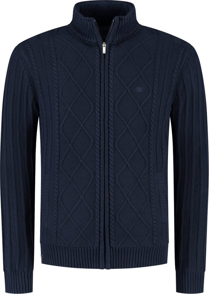 Fellows united Vest gevoerd Blauw 52.1123