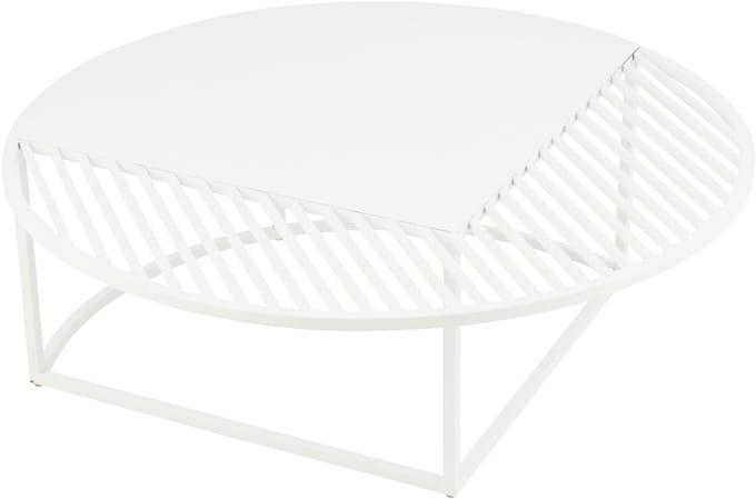 J-Line bijzettafel Outdoor Rond - metaal - wit