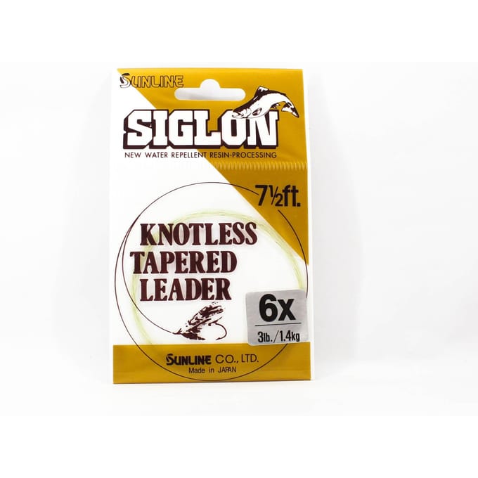 Sunline Leader Conique Siglon Nylon 7.5 Pieds 6X (2262) pur