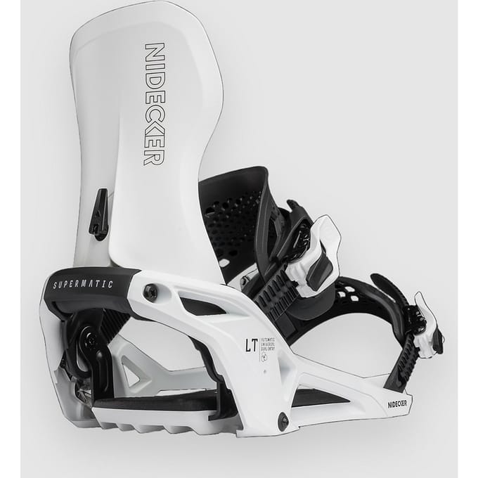 Nidecker LT Supermatic 2026 Snowboard Bindingen wit