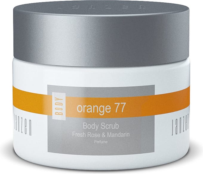 Janzen Orange 77 Body Scrub Fresh Rose & Mandarin