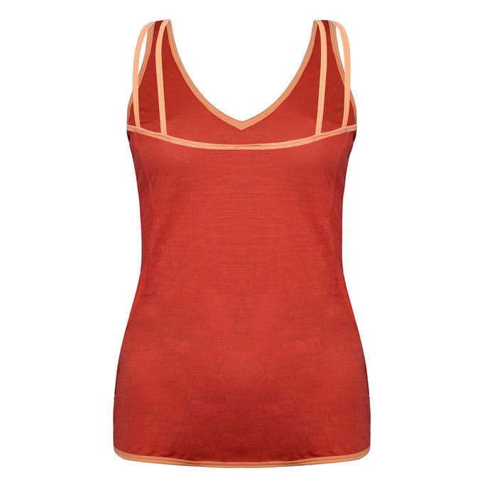 Rossignol Magic Womens Oranje/Rood Tanktop