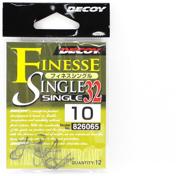Decoy Finesse Single32 Enkele Haak #10