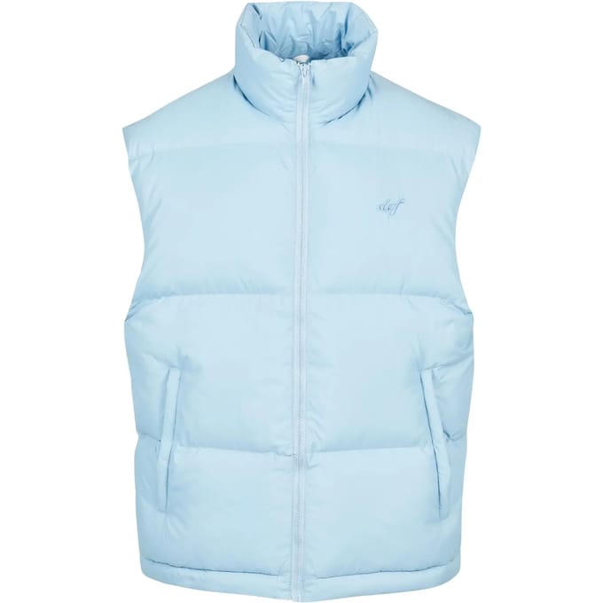 DEF - Sleeveless Gewatteerd jack - S - Blauw