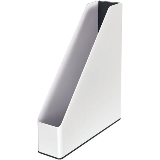 Leitz tijdschriftbestand WOW Duo Kleur, wit/zwart
