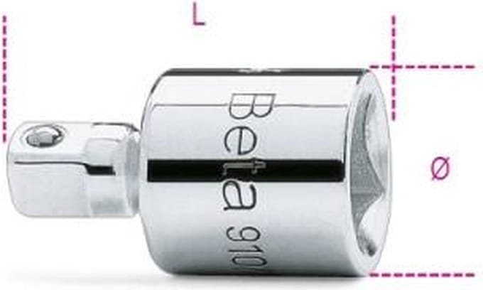 Beta verloopdop 3/8” naar 1/4”