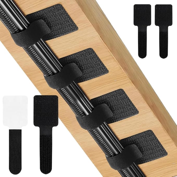 SolidKeus - Set van 30 Zelfklevende Kabelbinders voor Kabelbeheer