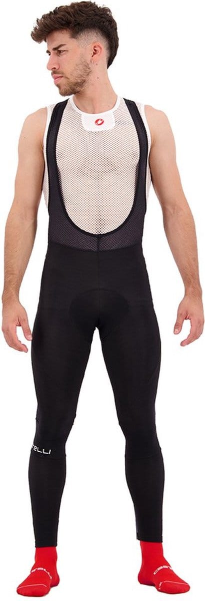 Castelli Castelli Entrata Bib Fietsbroek - Maat M  - Mannen - zwart