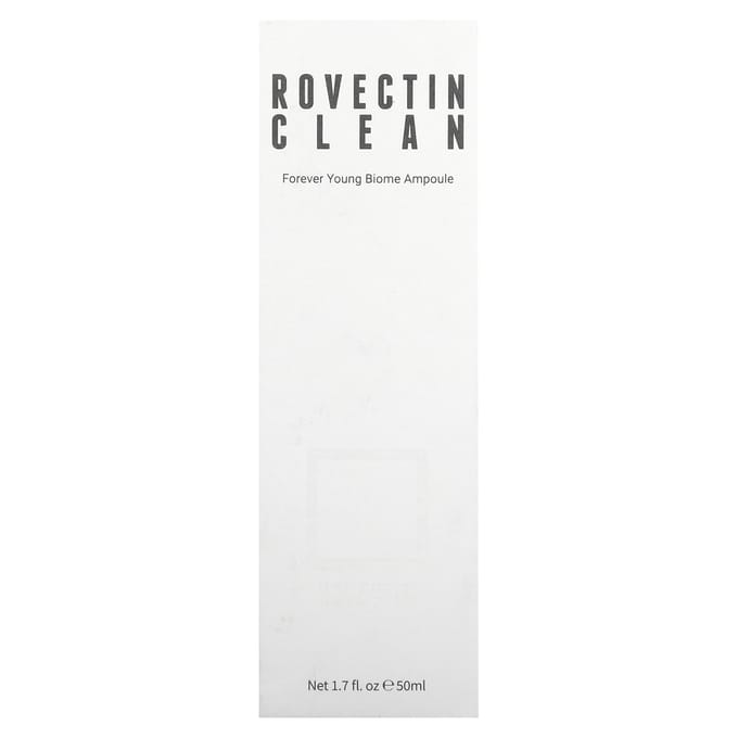 Rovectin, Clean, Forever Young Biome Ampoule, 50ml (1.7fl oz) blue