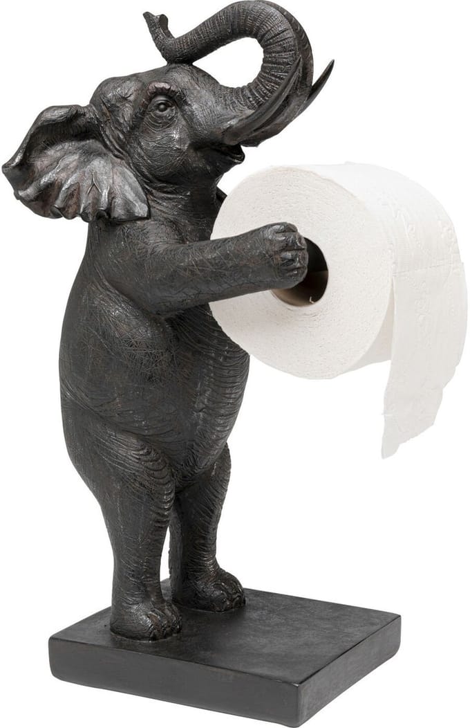 Toiletrolhouder olifant Kare Design