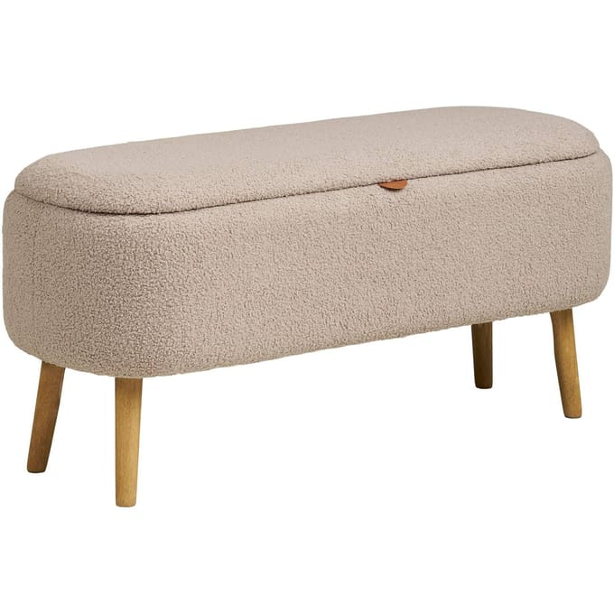 Bankje Harlow bouclé | House Nordic