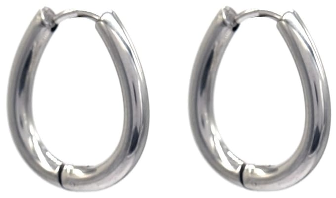 Oorbellen - Oorringen - RVS - 1,7 cm - Zilverkleurig
