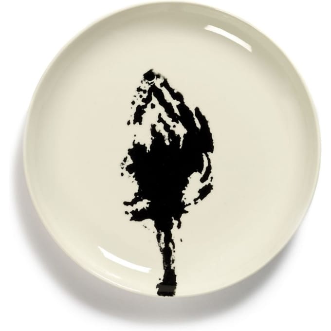 Serax Feast Bord S - Set - wit/artisjok zwart