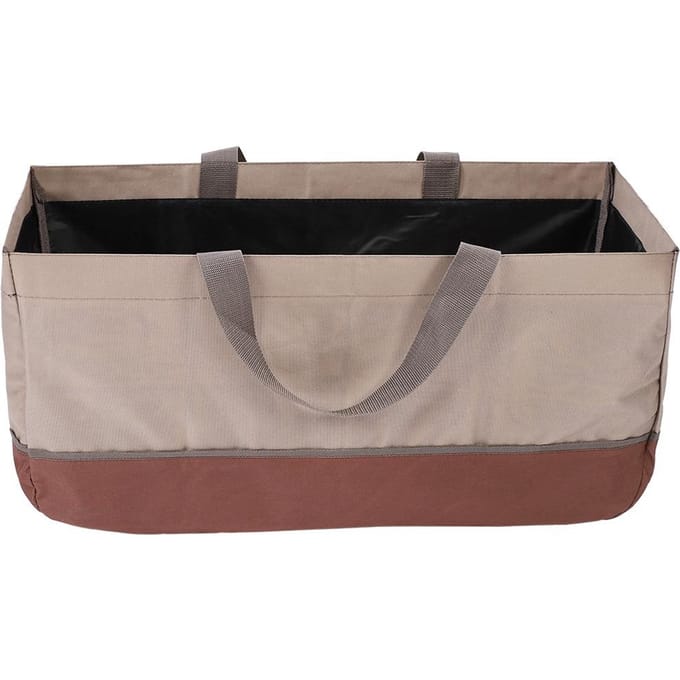 Buiten Zware Uitvoering 600D Oxford Doek Houtblok Drager Opbergtas Camping Accessoire gray