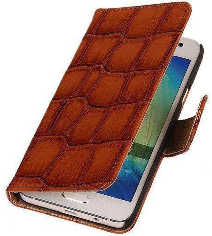 Bruin Croco Samsung Galaxy Grand Prime Book/Wallet Case/Cover