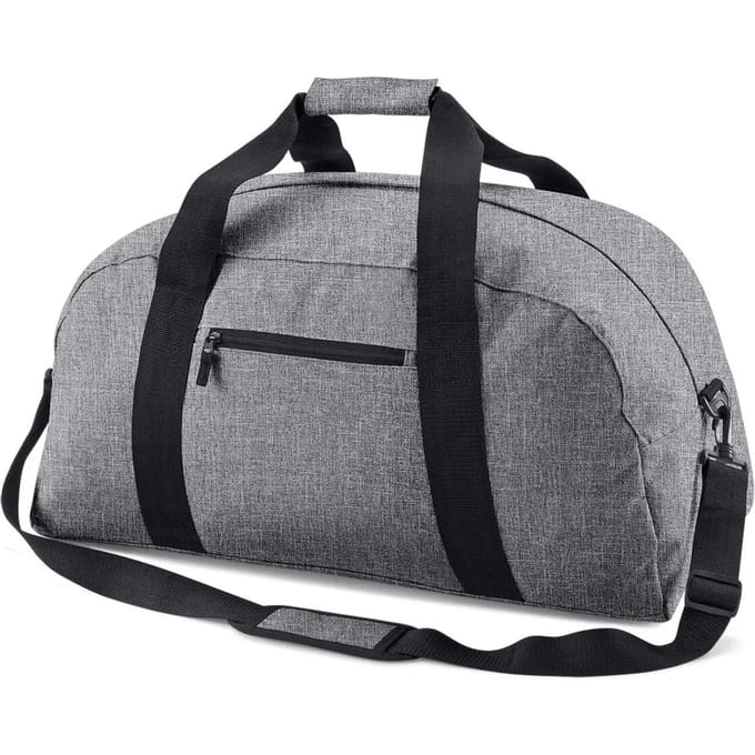 BagBase Classic Holdall BG22 - Grey Marl - 60 x 31 x 27 cm