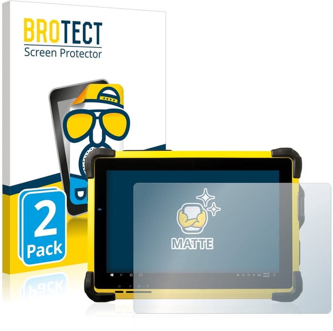 BROTECT - Screenprotector voor Trimble T10 - Folie Beschermfolie matte 2 Stuks