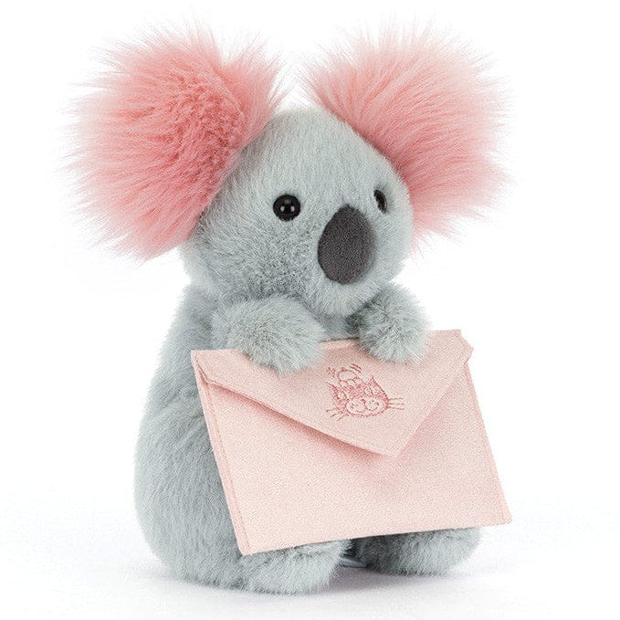 Jellycat knuffel messenger koala