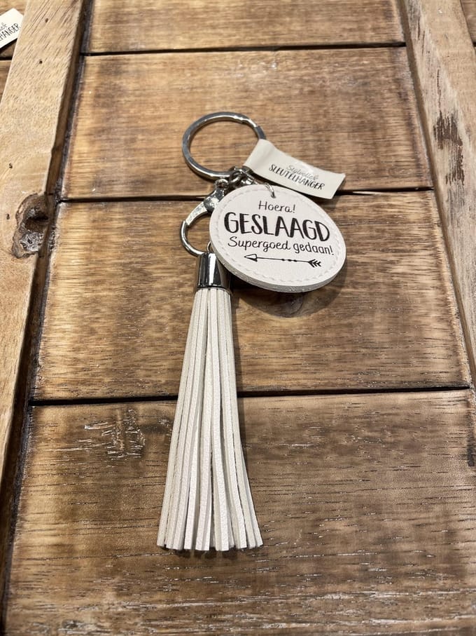 Sleutelhanger /Tashanger +Tassel / Kwast Geslaagd