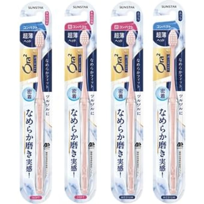 Sunstar - Ora2 Premium Toothbrush Smooth Fit Compact Medium - 1 pc Random Color