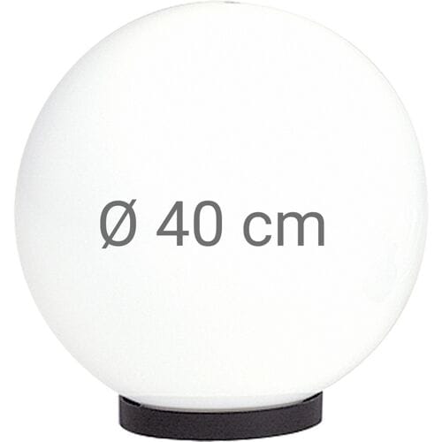 KS Verlichting Bol opaal Ø 40 incl. flens