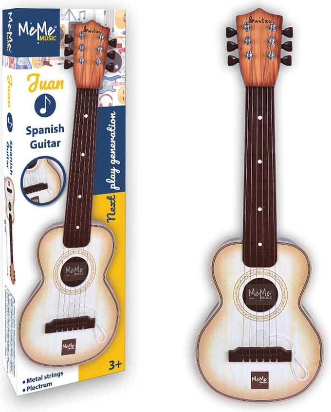 MeMe Spaanse Gitaar Juan - Speelgoed voor kinderen - Stimuleert creativiteit