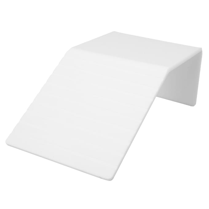 Plateforme de Baignade pour Tortues Aménagement Paysager Polyvalent Acrylique Terrasse de Baignade pour Reptiles pour Aquarium d'Aquarium pour Tortues S white