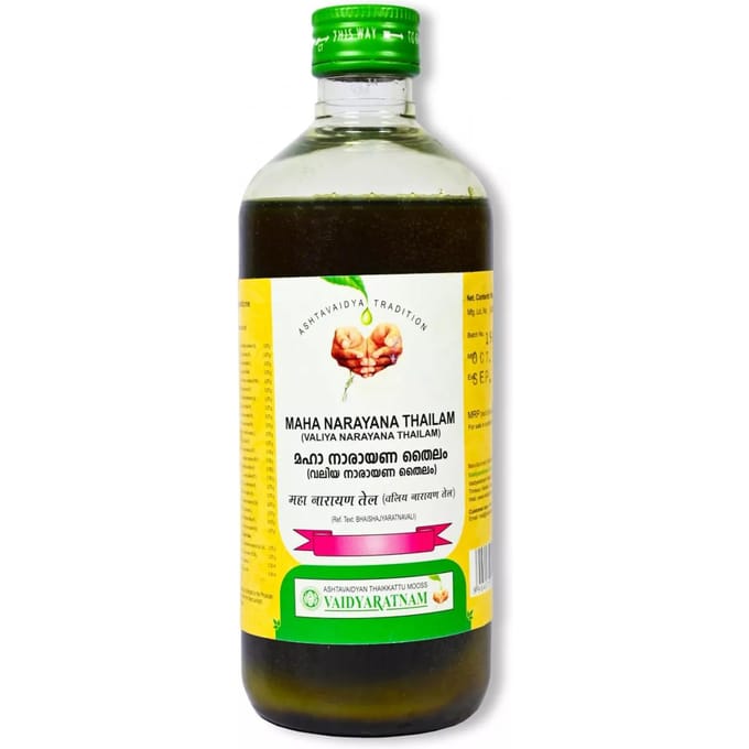 Maha Narayana Tailam (200 ml), Maha Narayana Thailam, Vaidyaratnam