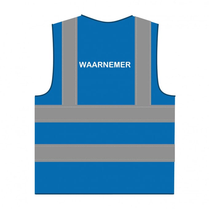 Waarnemer hesje RWS koningsblauw