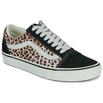 Vans  Lage Sneakers Old Skool BLACK/LEOPARD