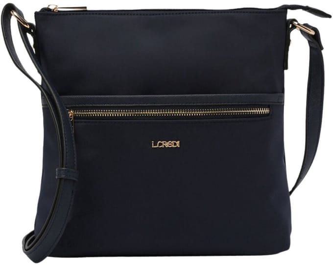 L.CREDI schoudertas Alena Crossbody Bag Navy donkerblauw
