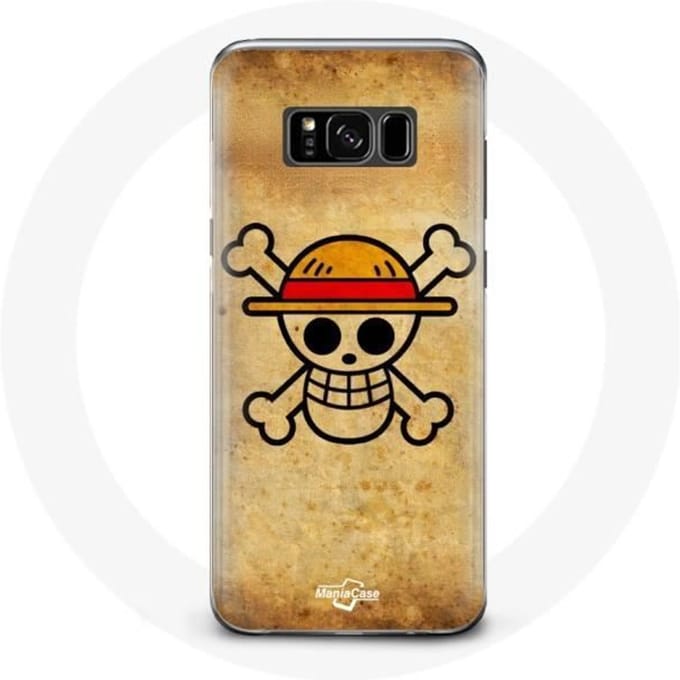 Case voor Samsung Galaxy S8 plus One Piece Manga Skull