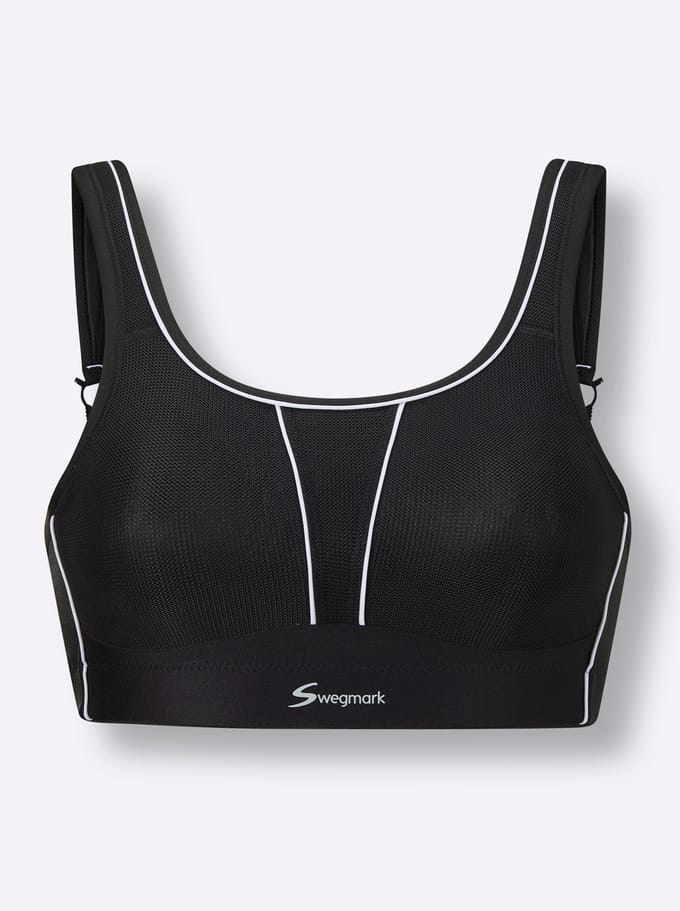 sport bh dames -De beste sportbeha-sportbh- 100B-zwart