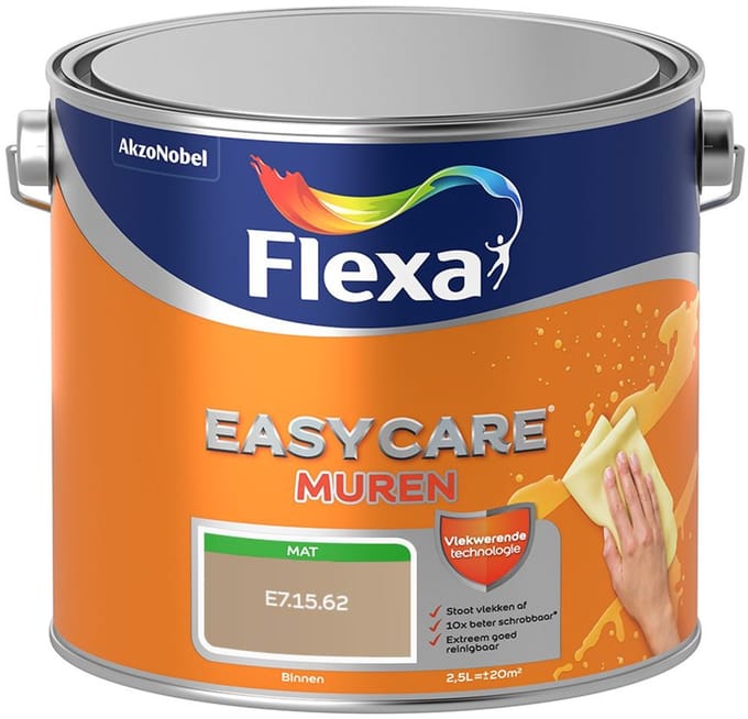 Flexa - Easycare Muren - E7.15.62 - Mengverf - 2,5 L