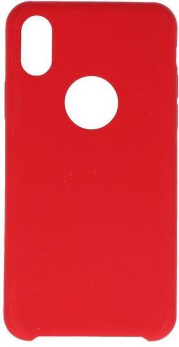 BestCases.nl Apple iPhone X Premium TPU back case hoesje Rood