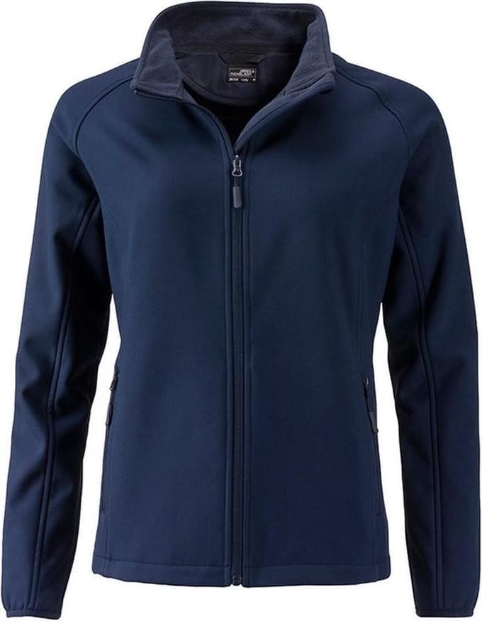 James and Nicholson Dames/dames Promo Softshell Jacket (Marine/Navy)