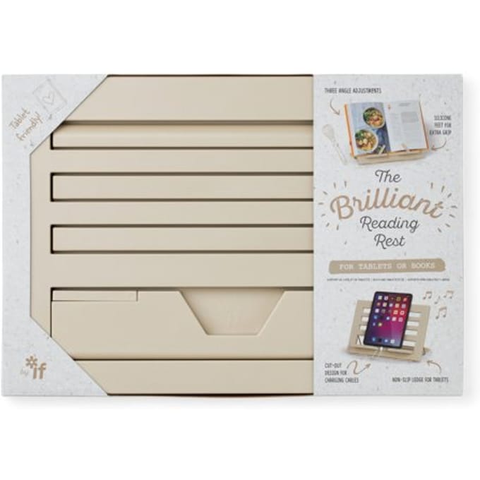 Brilliant Reading Rest - Linen Cream