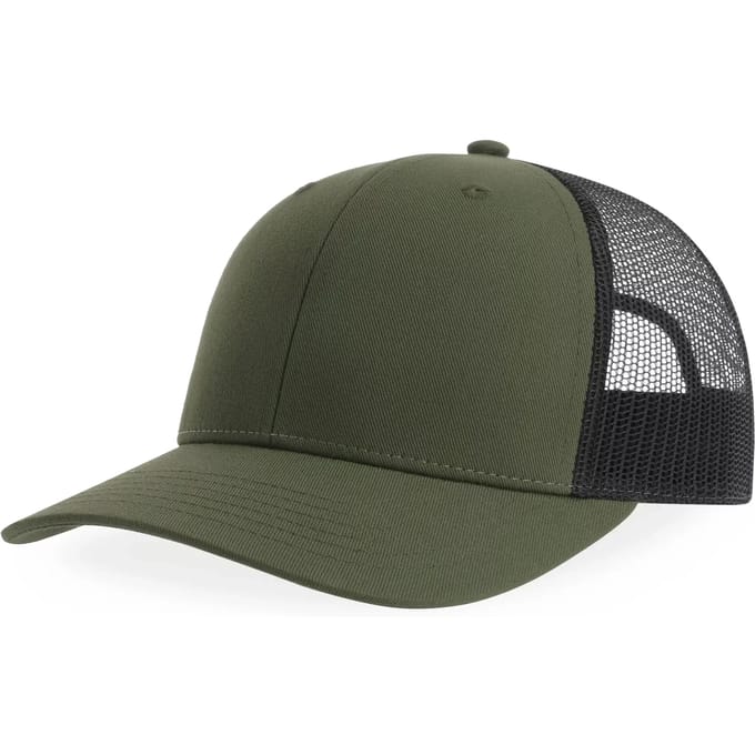 Atlantis Headwear Bryce Cap AT106 - OLIVE/BLACK - One size