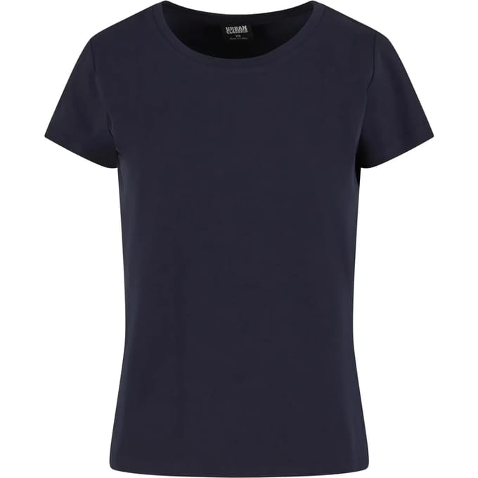 Urban Classics - Sorona Regular Dames T-shirt - 4XL - Donkerblauw