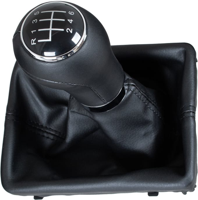 Modecar - Versnellingsknop - 6 versnellingen - Zwart - Compatibel met Audi A4 B8 07-15
