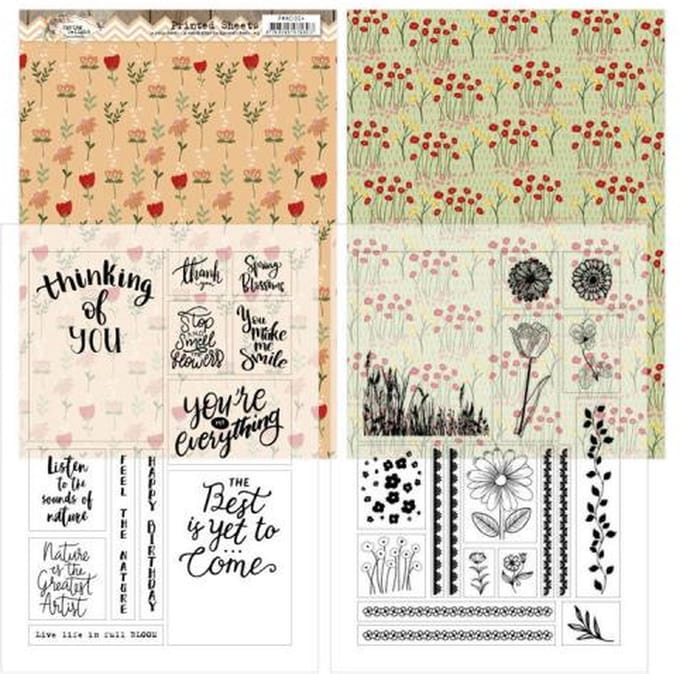 Mica Sheets Spring Delight by Precious Marieke