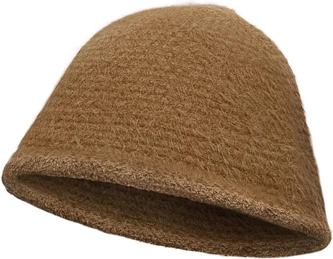 Vissershoed - Muts - Herfst - Winter - 100% polyester - Camel - Bruin