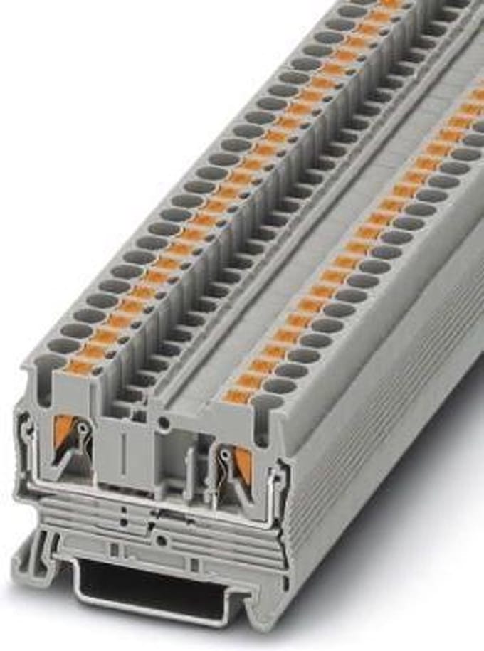 Phoenix Contact Serie - ZUG DIN Rail Terminalblok - 2.5mm² - Rood - PCV - 800v / 32A