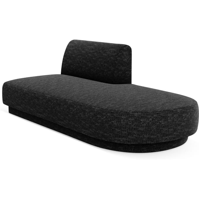2-zits modulair zitelement Miley open rechterkant chenille | Micadoni Limited Edition