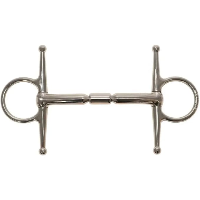 Naaldbit voor rechte paarden Metalab Elite