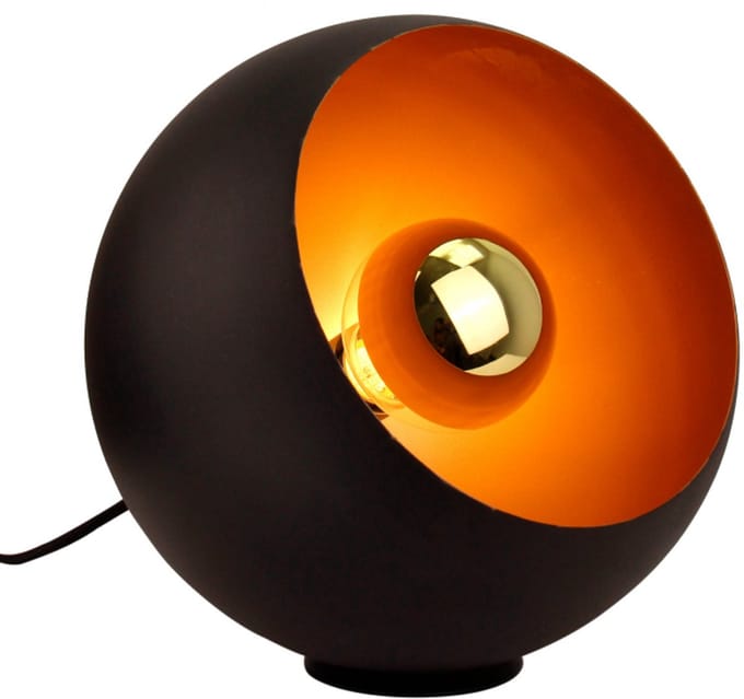 Chericoni Occhio Tafellamp - 1-lichts - Ø25 cm - Zwart - Metaal