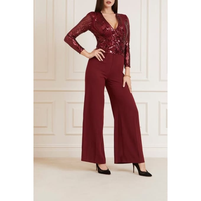 GUESS Marciano By  Scout Jumpsuit Vino Maat: XS | Jumpsuits Outlet | Dames