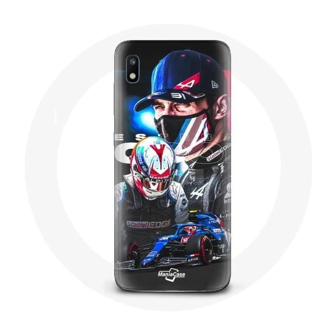 Case voor Samsung Galaxy A10 Formule 1 Esteban Ocon F1 coureur