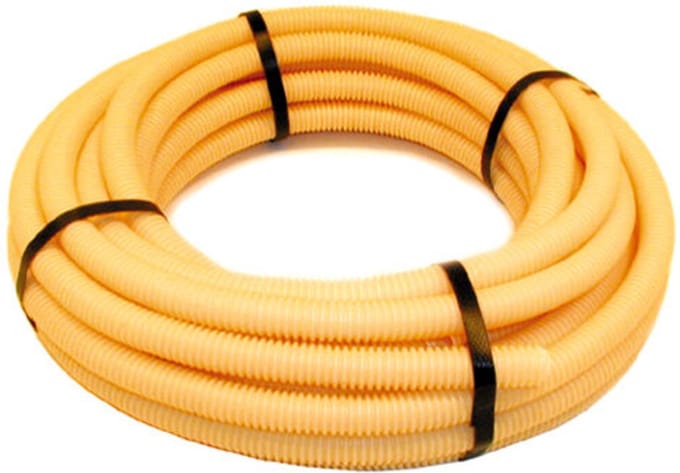 Pipelife Flexbuis Geel 3/4" – 19mm – rol 100 meter