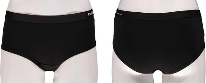 Apollo Dames Hipster Bamboo Basic Zwart S 2 stuks